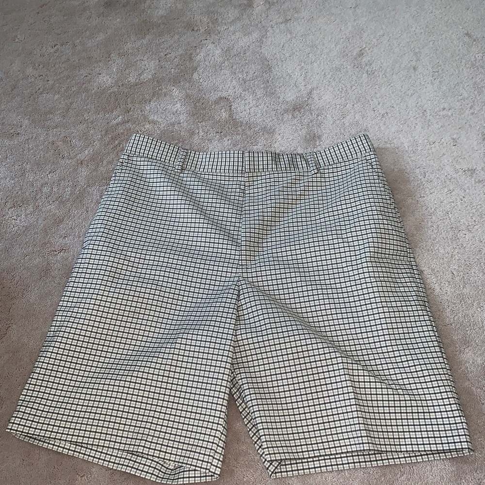 Mens Plaid Golf Shorts